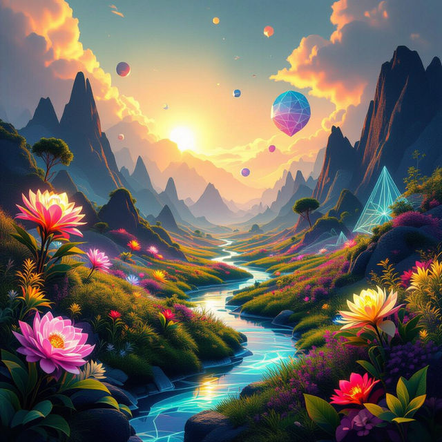 Free Digital Art - Created With AI gallery