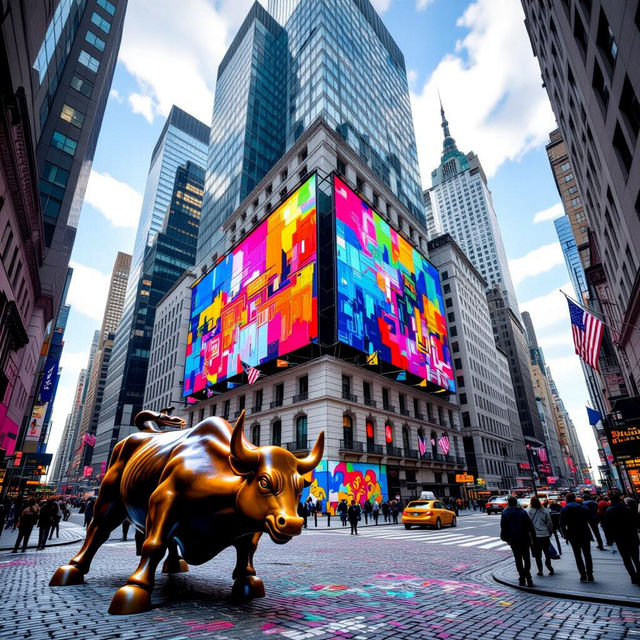 Wall Street Art gallery