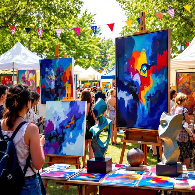 Mount Dora Art Festival 2025 Art gallery