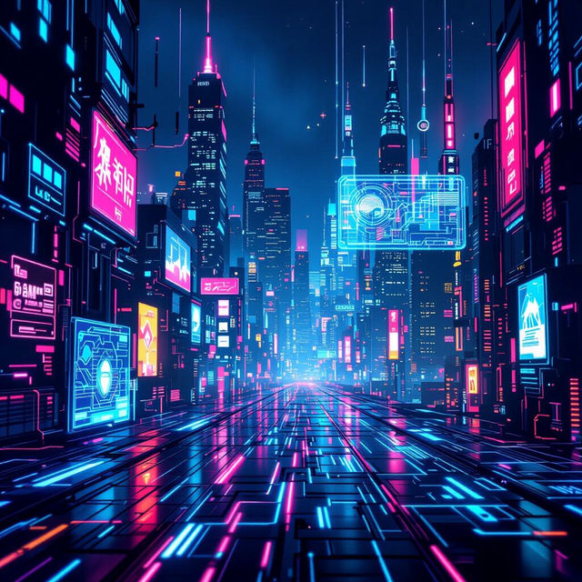 Technology Wallpaper - AI Generated gallery