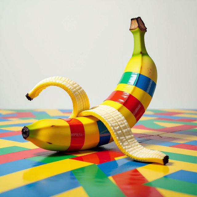 Banana Duct Tape Art gallery