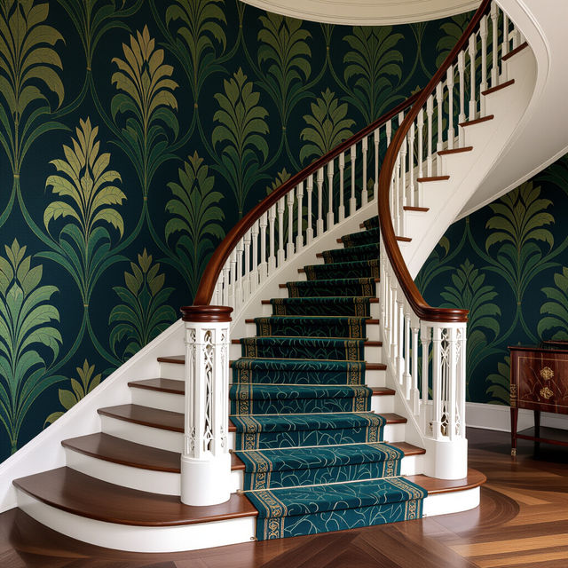 Wallpaper For Stairs gallery