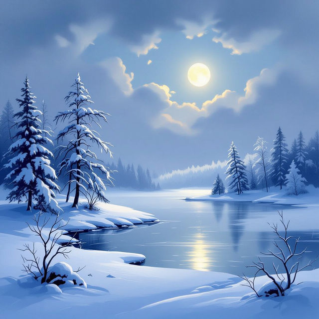 Winter Art - Created With AI gallery