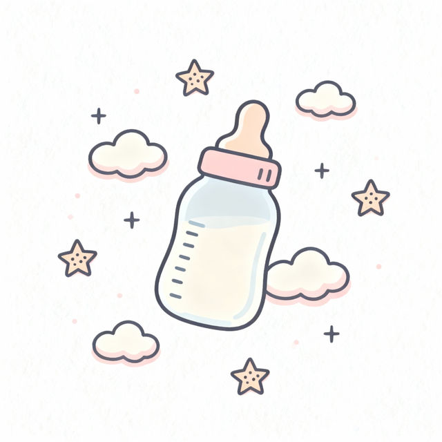 Baby Bottle Drawing gallery