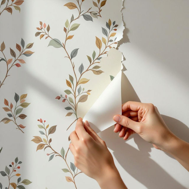 How To Remove Peel and Stick Wallpaper gallery