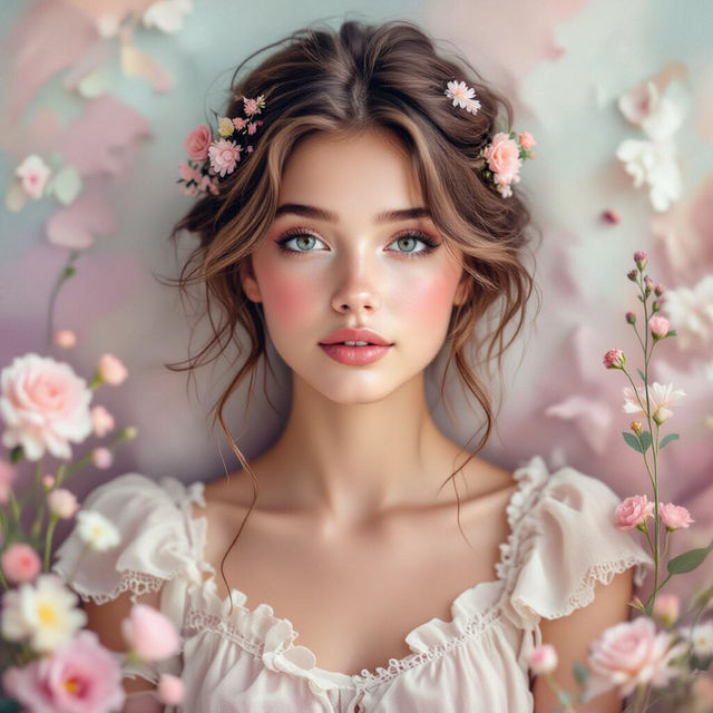 I'm Just A Girl Wallpaper - Made With AI gallery