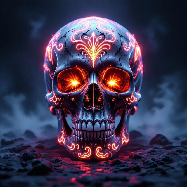 Generate Striking Skull Art gallery