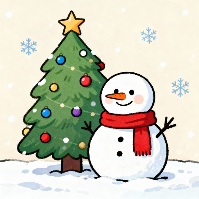Easy Cute Christmas Drawings gallery