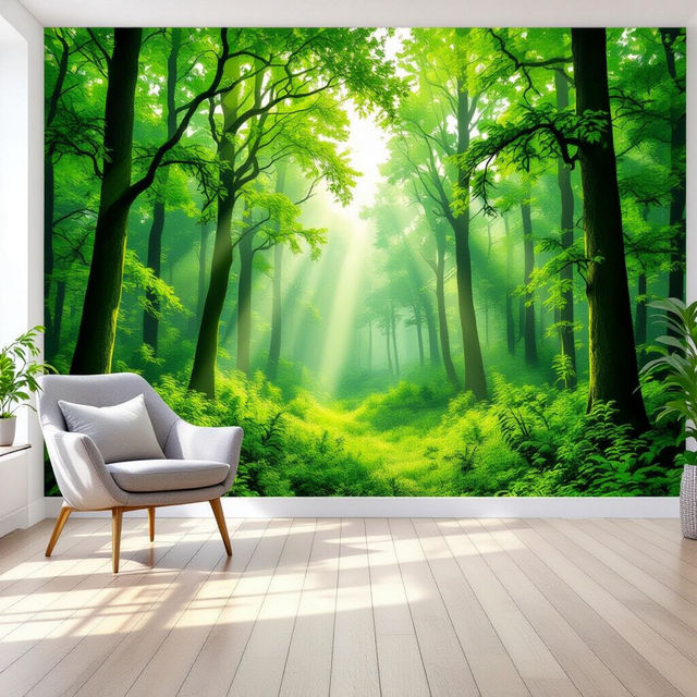 Green Wallpapers - AI Generated gallery