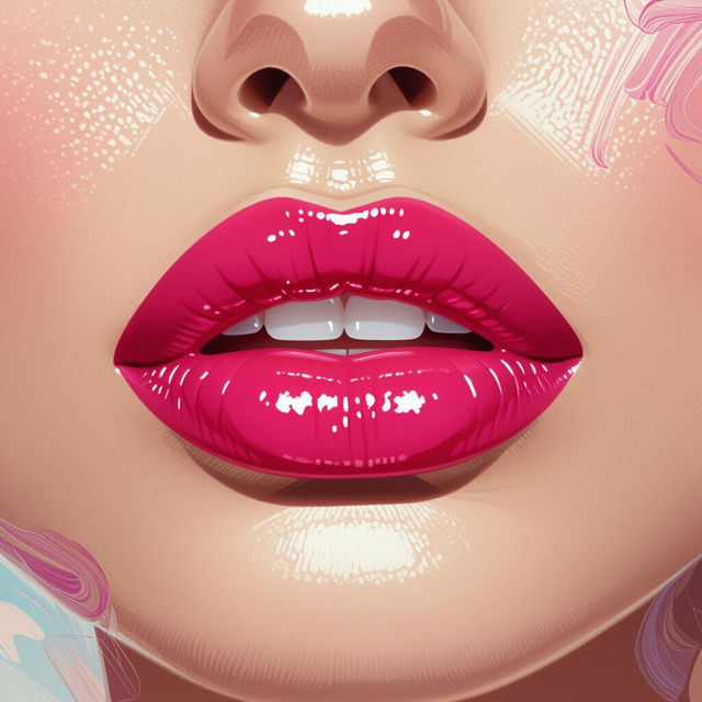 Picture Of Lips - AI Generated Art gallery