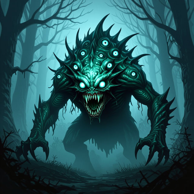 Scary Monster Drawings gallery