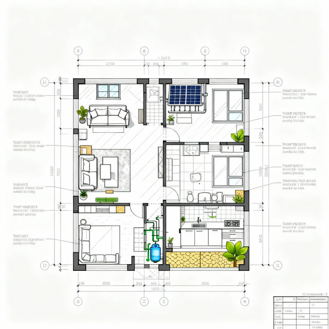 House Plan Drawings - AI Generated gallery