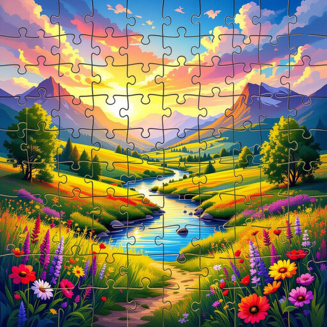 Jigsaw Wallpaper gallery