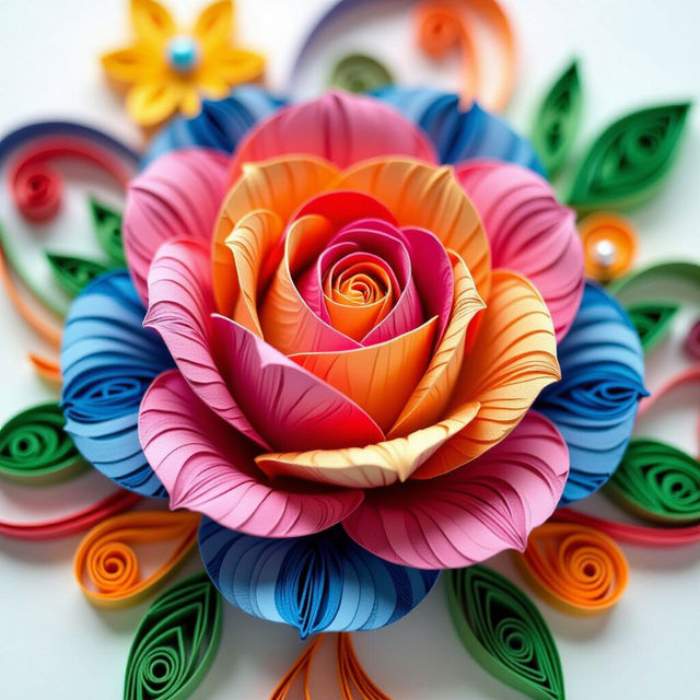 Paper Quilling Art Gallery gallery