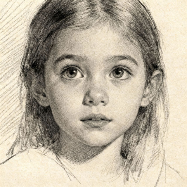Sketch Of A Girl - AI Generated Art gallery