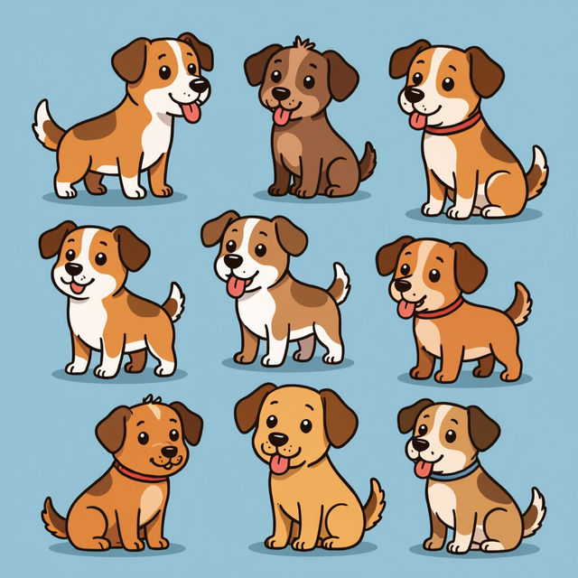 Easy Dog Drawings - Made With AI gallery