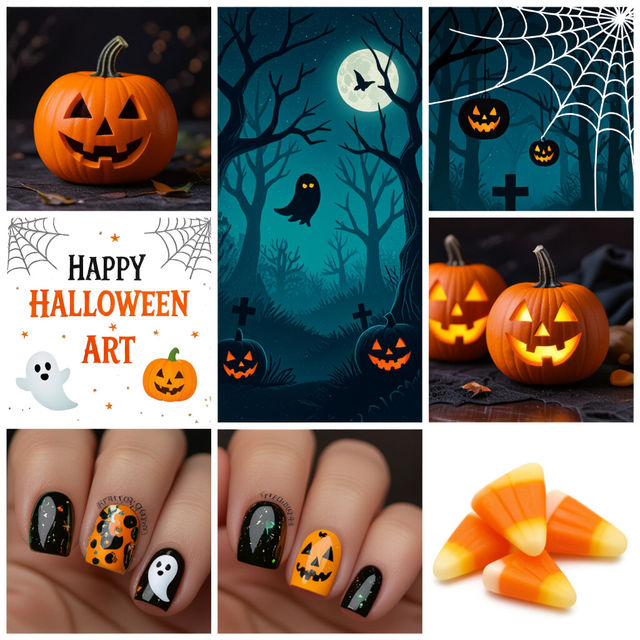 Halloween Nail Art Ideas gallery