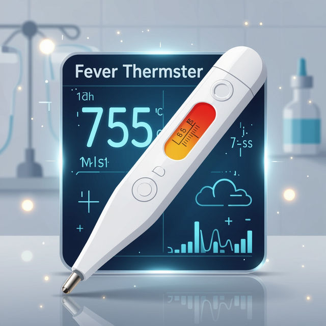 Fever Thermometer Pictures - AI Generated gallery
