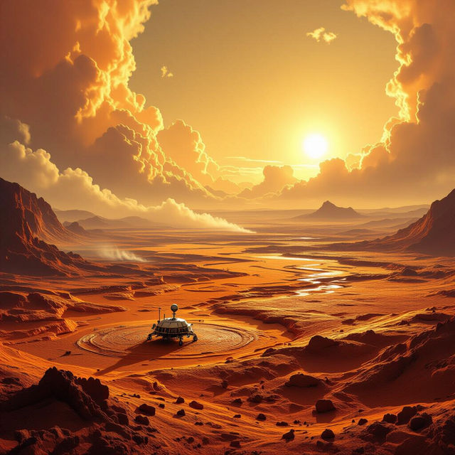 Venus Surface Images - Made With AI gallery