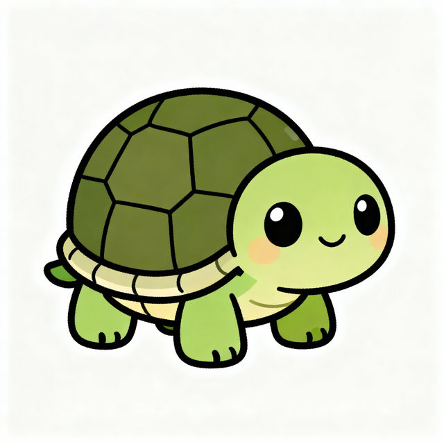 Easy Turtle Drawings - Made With AI gallery
