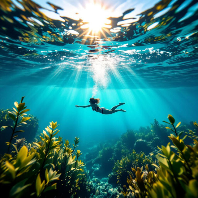 Swimming Wallpapers - Made With AI gallery