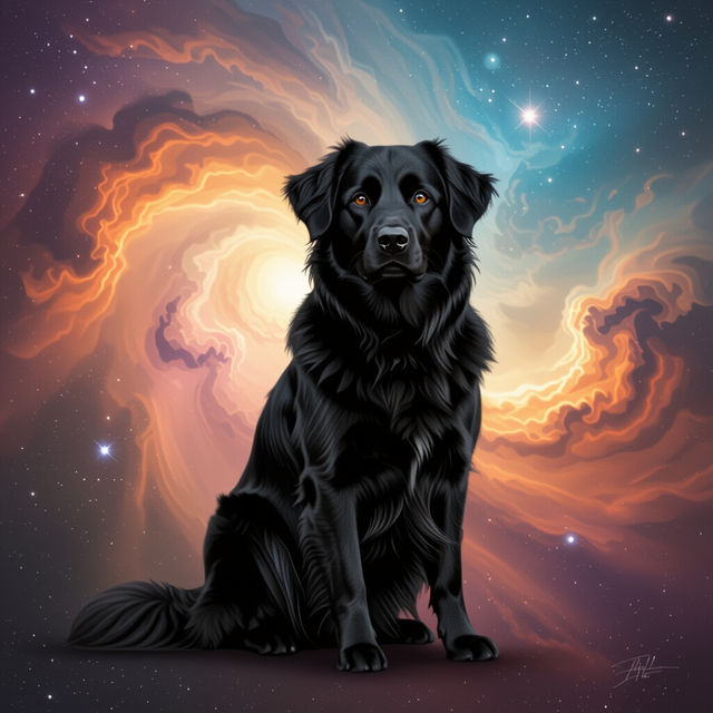 Black Dog Wallpapers - AI Generated gallery
