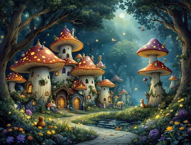 Mushroom Drawing & Tutorials gallery