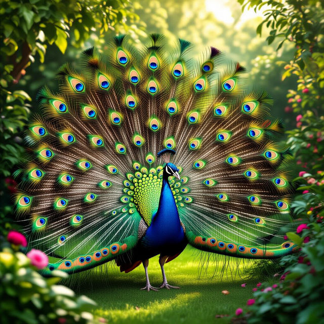 Images Of Peacocks - AI Generated gallery