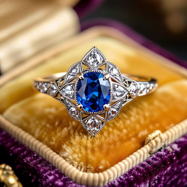 Art Deco Engagement Rings - Vintage Style gallery