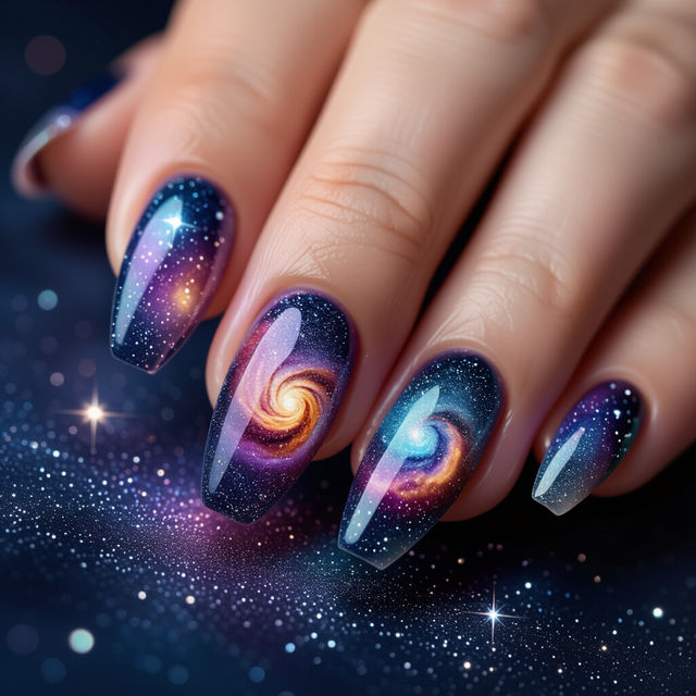 Nails Wallpaper - AI Generated gallery