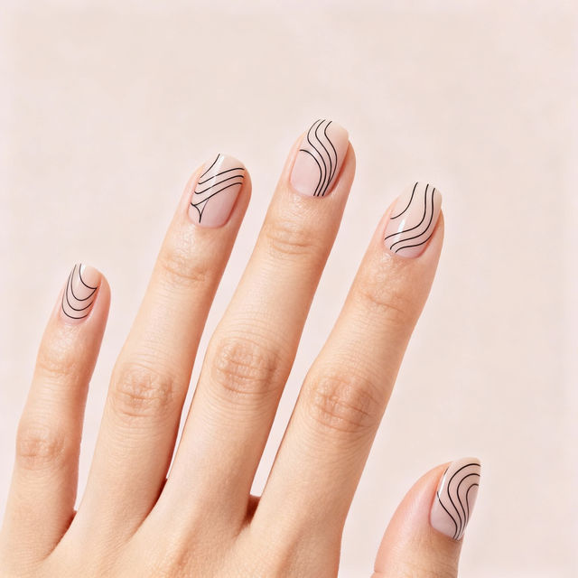 Nail Drawing Ideas - Created With AI gallery
