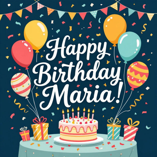 Happy Birthday Maria Images gallery