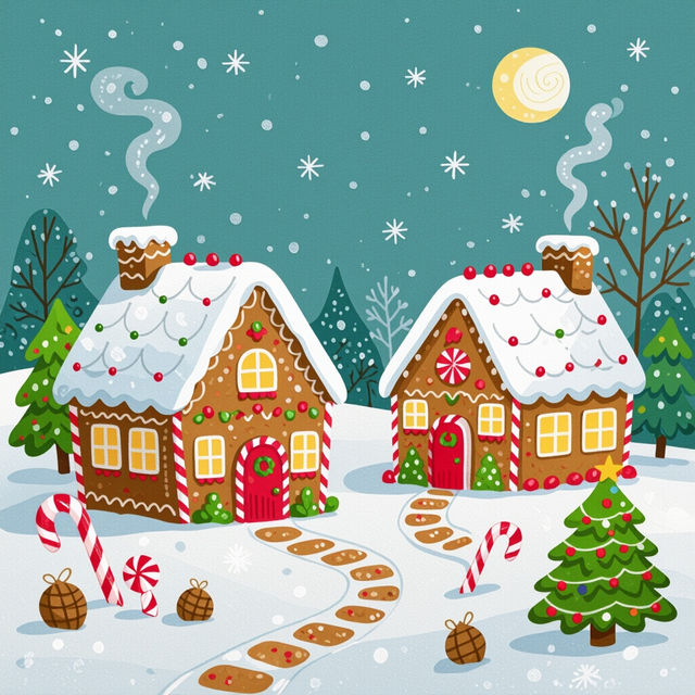 Christmas Wallpaper Gingerbread gallery
