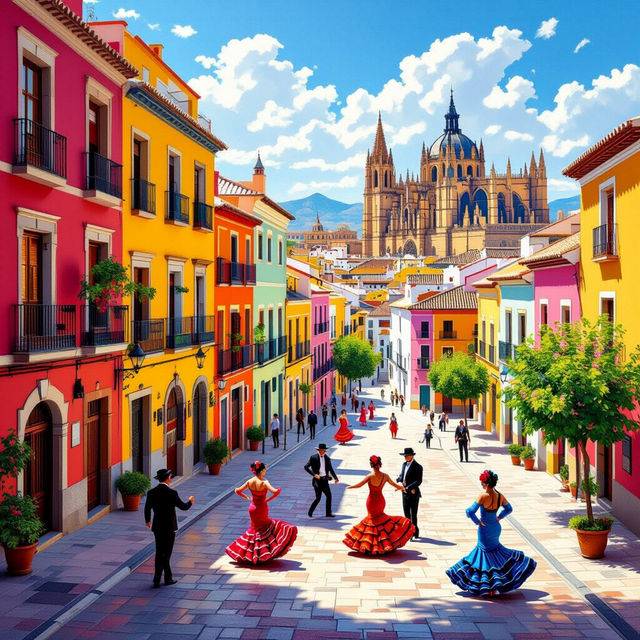 Images of Spain - Created with AI gallery