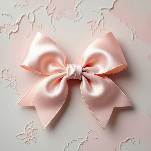Light Pink Bow Wallpaper gallery