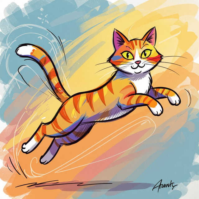 Drawing A Cat With AI gallery
