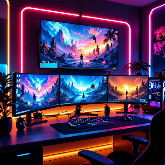 Gamer Wallpaper 4K gallery