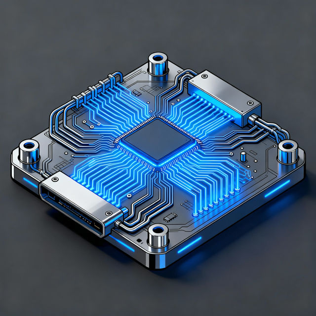 Motherboard Drawings - AI Generated gallery