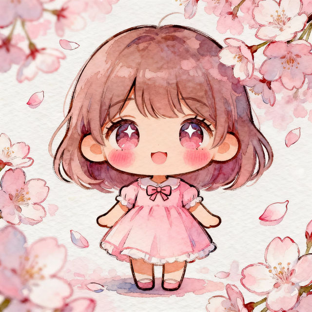 Kawaii Chibi Girl Drawings gallery