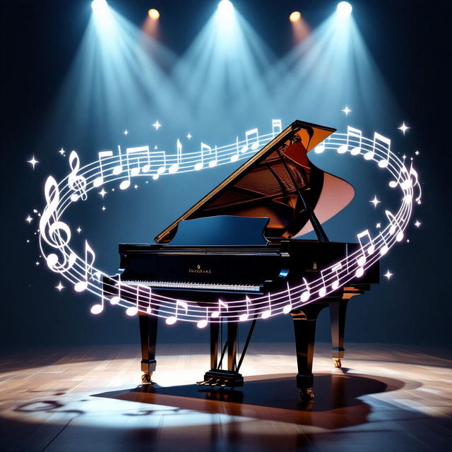 Piano Images - AI Generated gallery