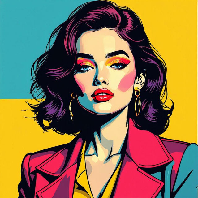 Pop Art Girl Images gallery