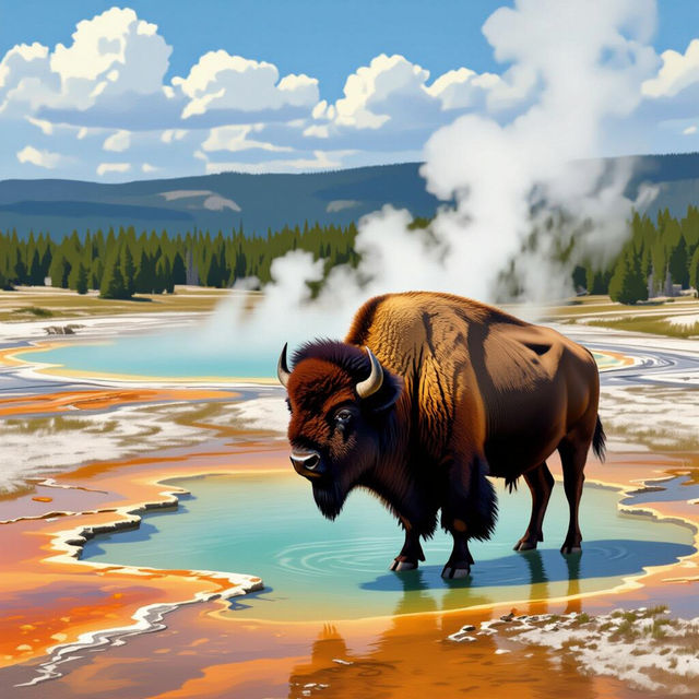 Yellowstone Images - Created With AI gallery