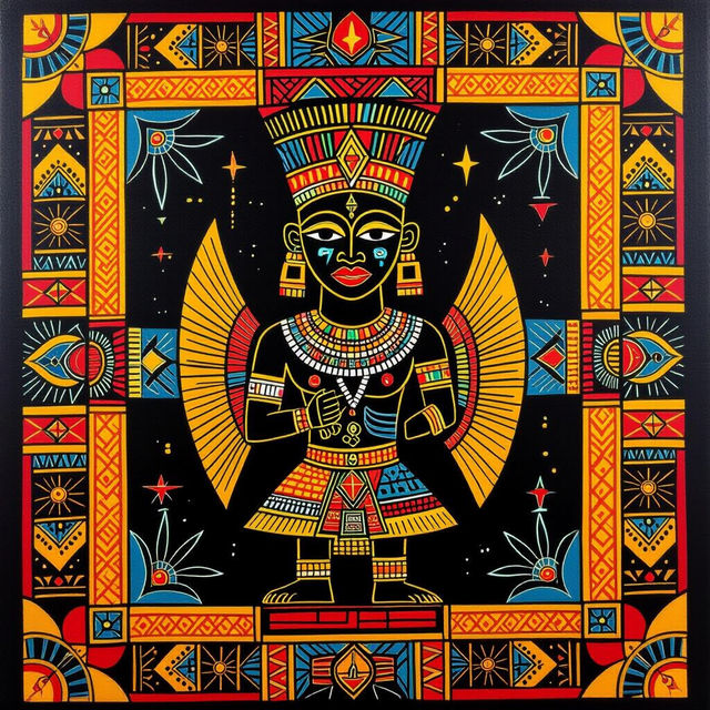 Yoruba Art - Created with AI gallery