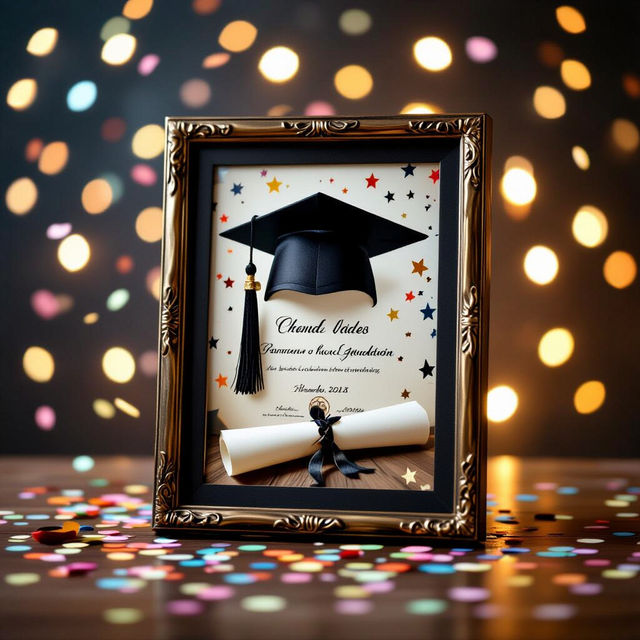 Graduation Picture Frames - AI Generated gallery