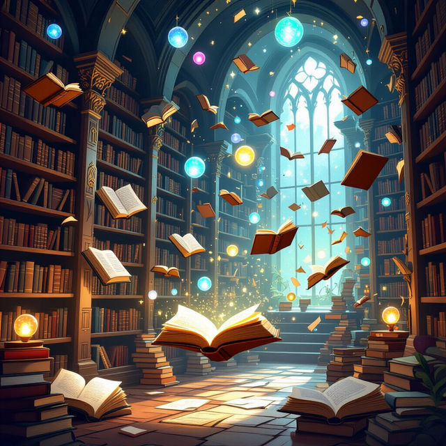 AI Generated Books Pictures gallery