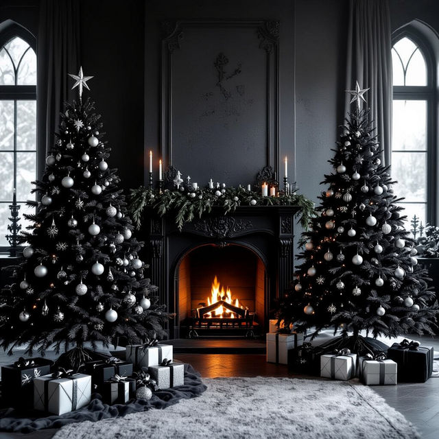 Black Christmas Wallpaper gallery