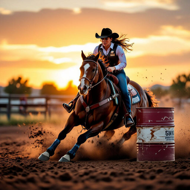 Barrel Racing Pictures gallery