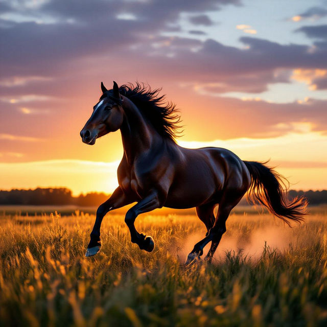 Large Horse Canvas Wall Art gallery