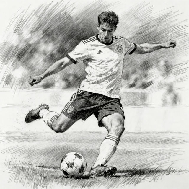 Drawing Football Art gallery