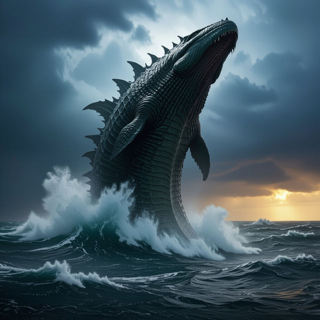 Biblical Leviathan Images gallery